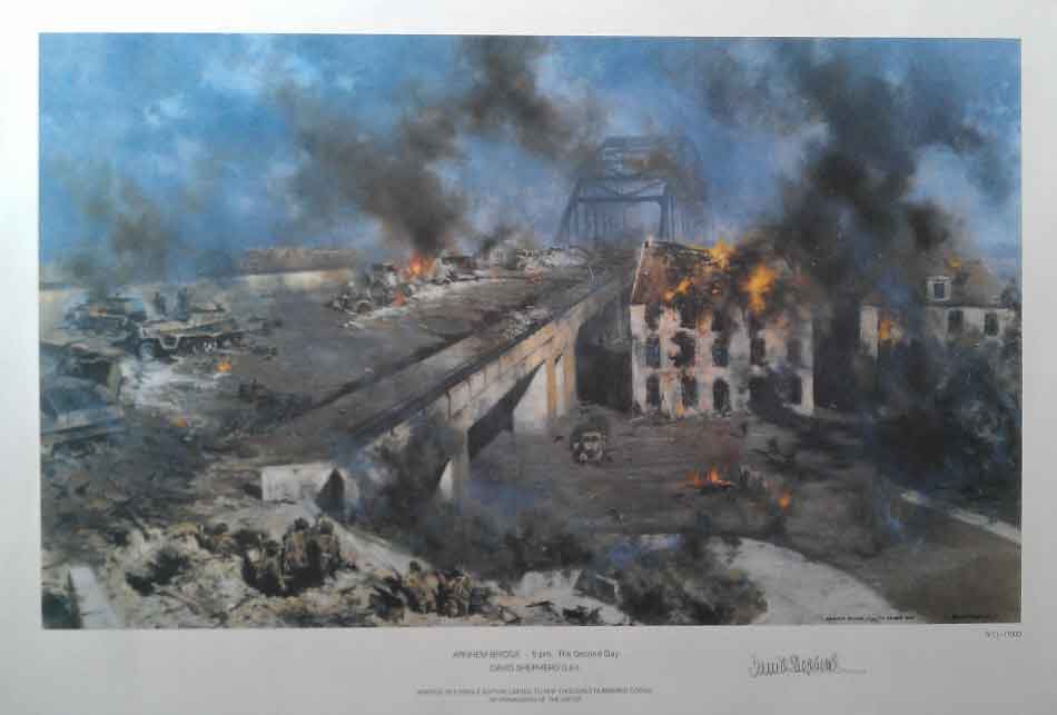 arnhem bridge print