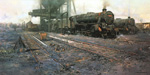 david shepherd, black five country, steam trains