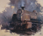 david shepherd, guildford steam sheds, steam trains