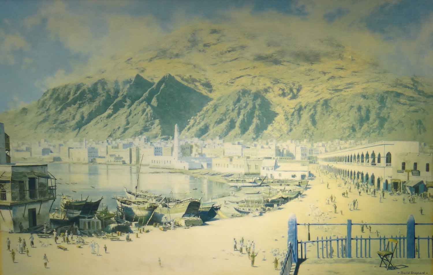 David Shepherd mukalla print