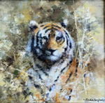 david shepherd original painting, tiger david shepherd, original painting, tiger