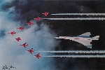 the red arrows concorde