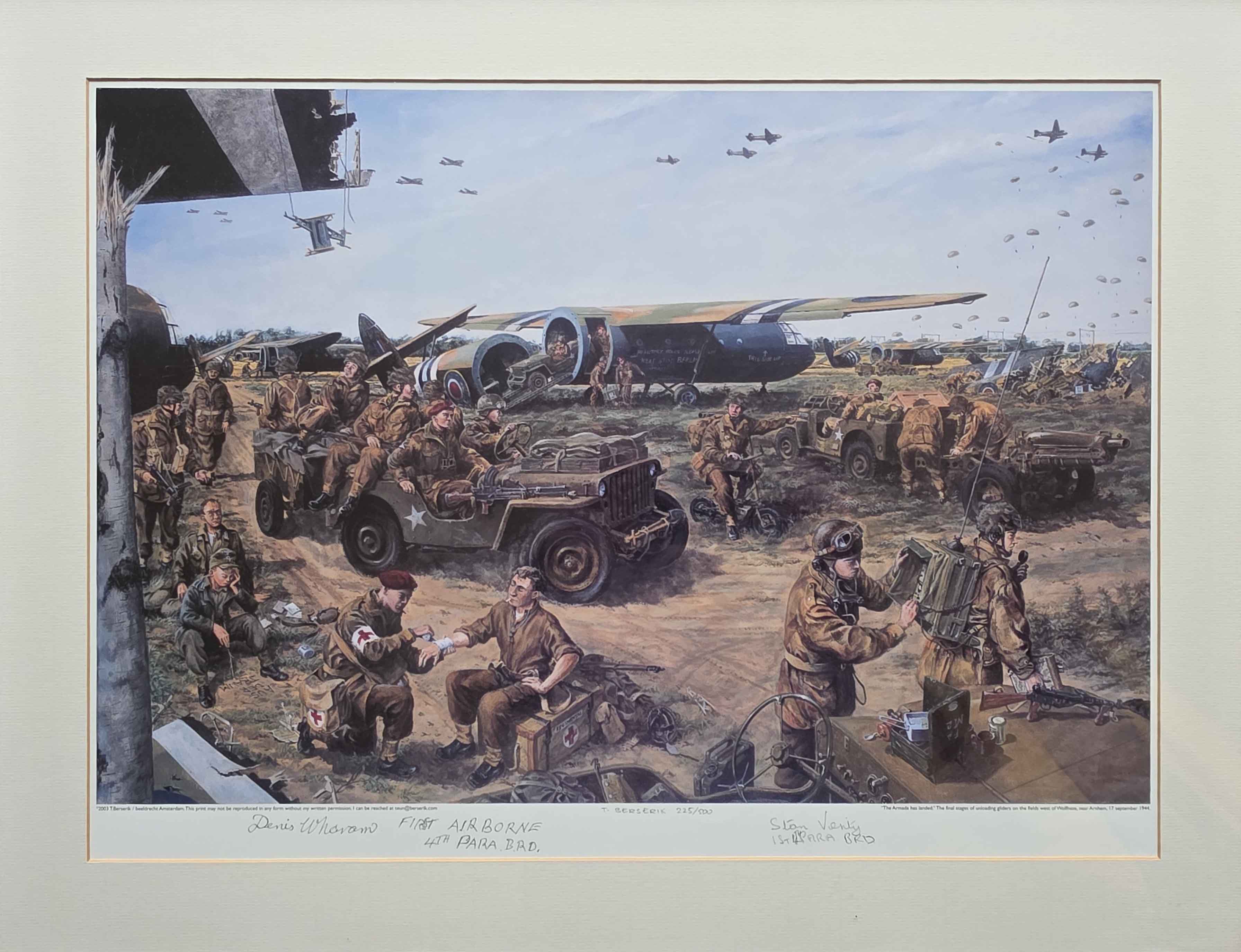 david shepherd, military,Arnhem, 1944, Berserik, war