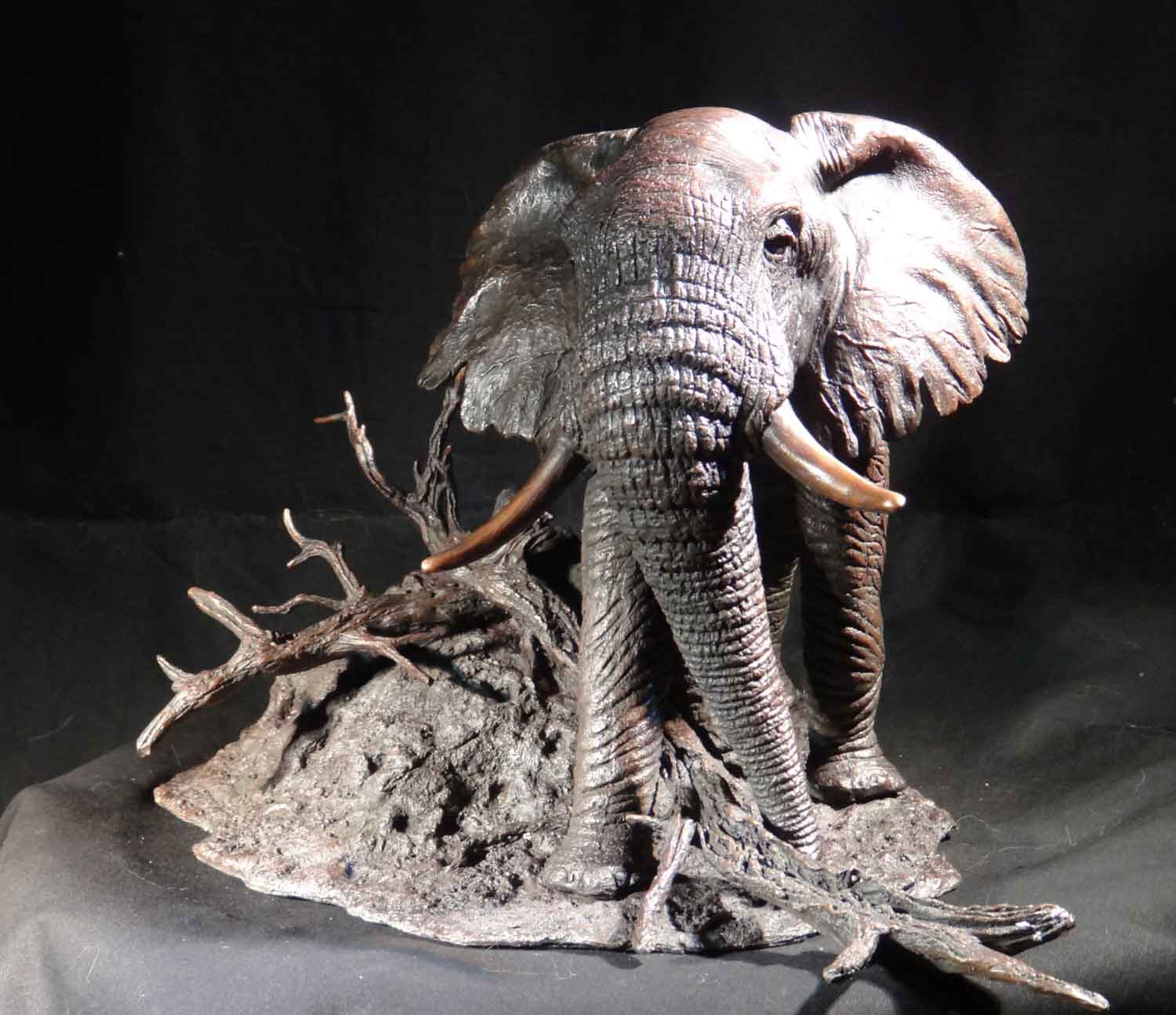 bronze, elephant