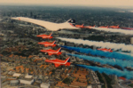 concorde, red arrows, london