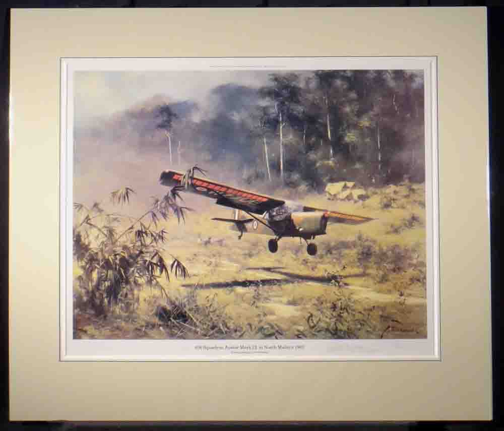 david shepherd 656 squadron Auster, Malaya