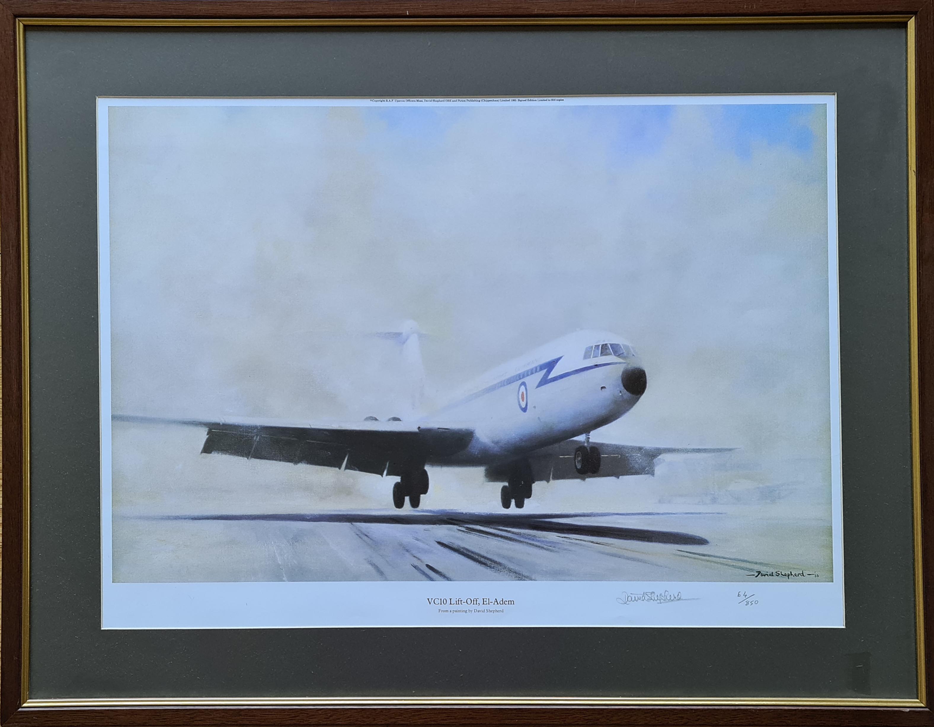 shepherd, VC10, El-Adem, aviation, framed