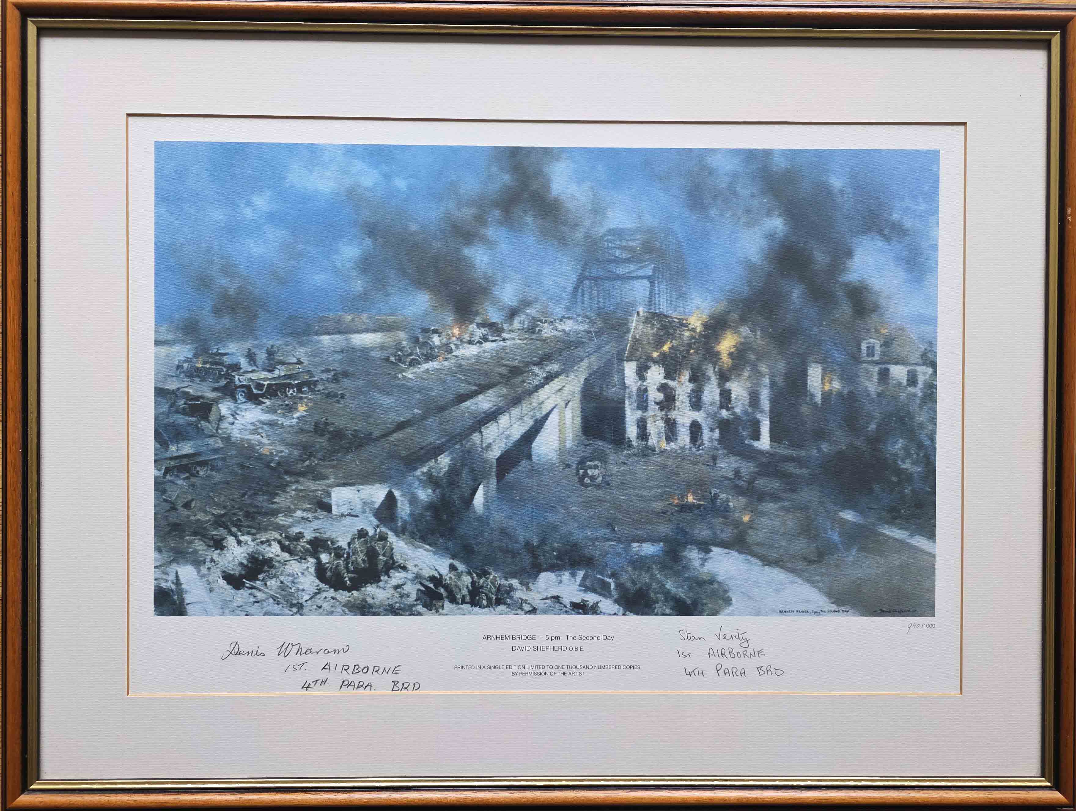 david shepherd arnhem bridge