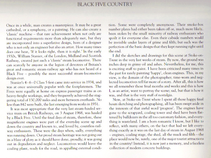 david shepherd black five country text