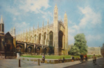 david shepherd, Cambridge, king's parade, prints