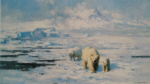 david shepherd, Ice Wilderness, print