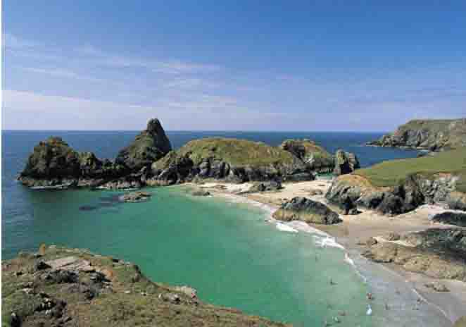 david shepherd, Kynance Cove, Cornwall, England, photo