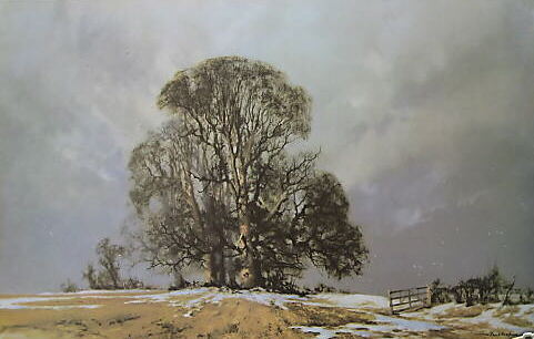 david shepherd print melting snow