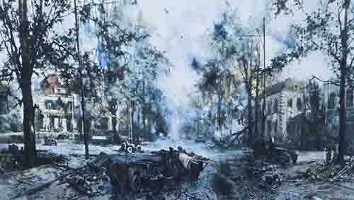 david shepherd, Oosterbeek, military, army, war