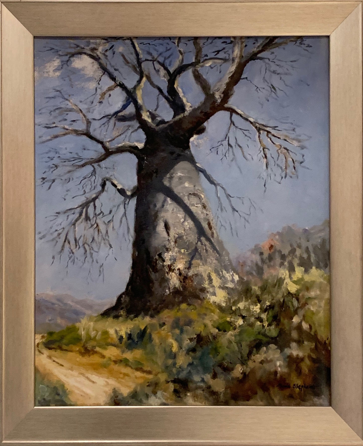 david shepherd original, baobab tree