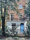 original painting, david shepherd, Brompton square, London