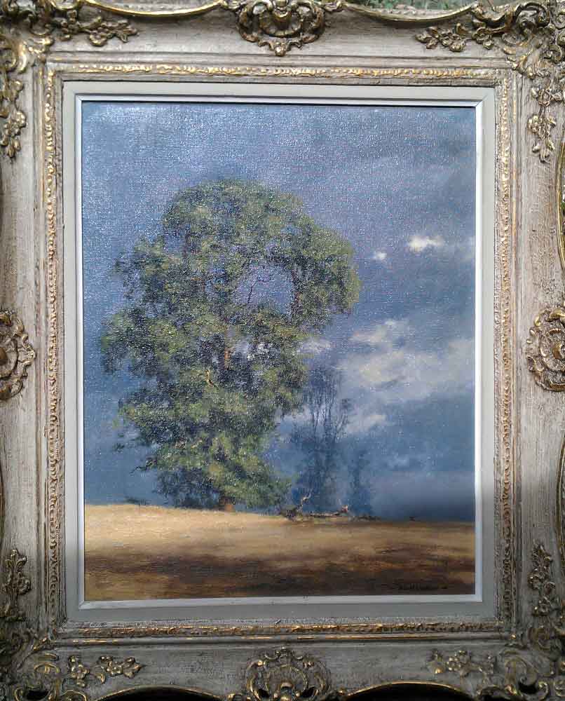 david shepherd, , paintings Evening light, landscape david shepherd, paintings, Evening light, landscape