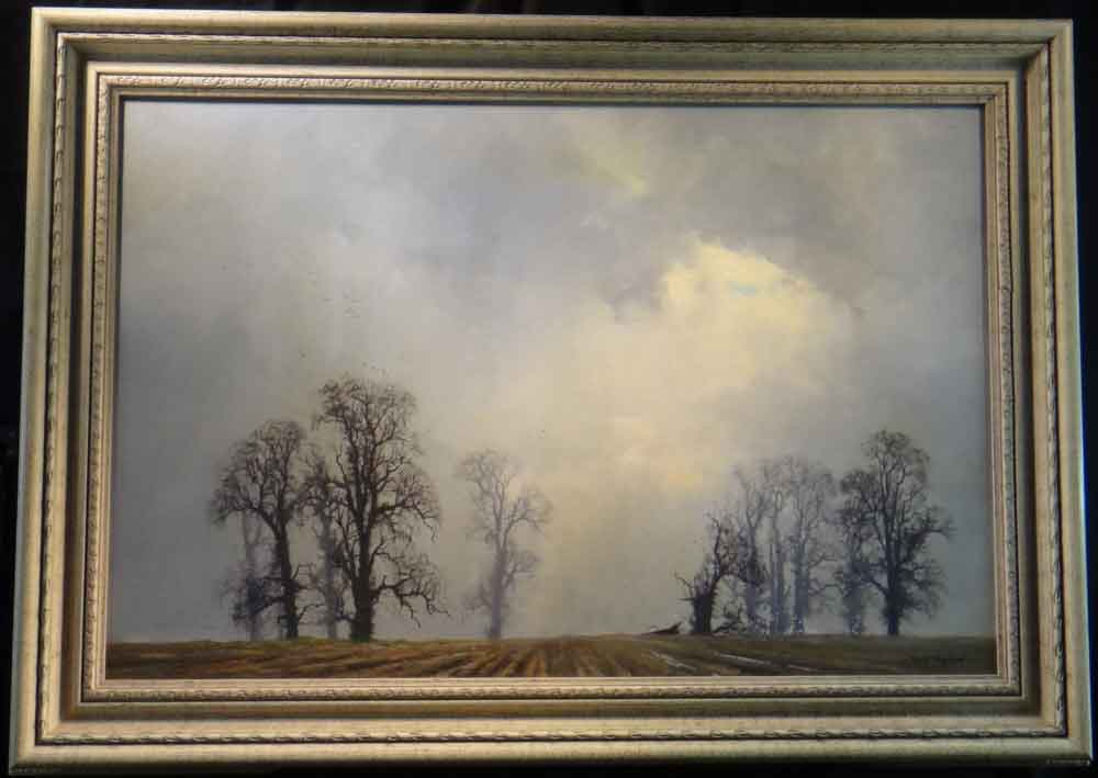 david shepherd landscape oak painting framed david shepherd landscape oak painting framed