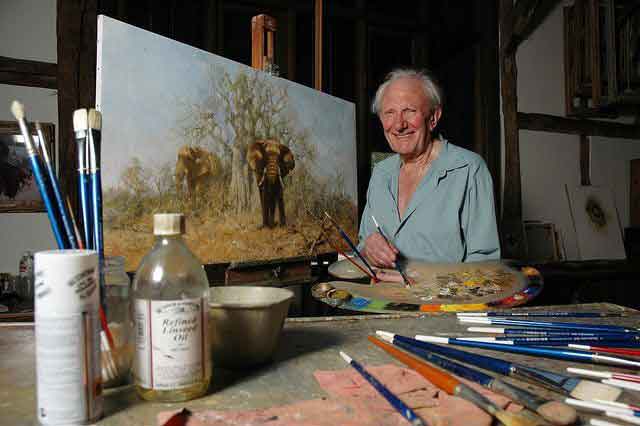 david shepherd, studio, photo