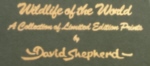 david shepherd wildlife of the world prints