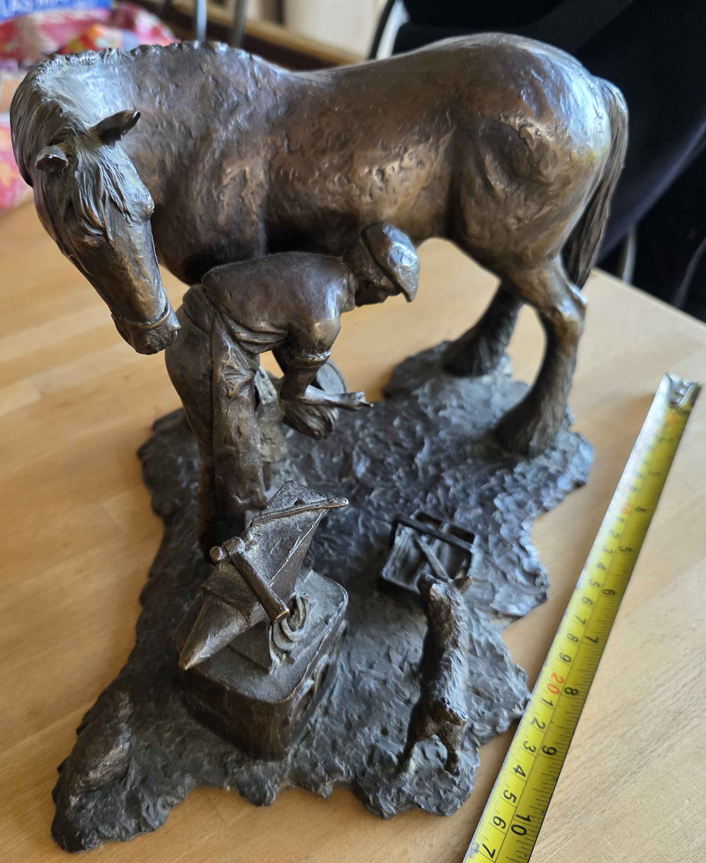 bronze,2, horse